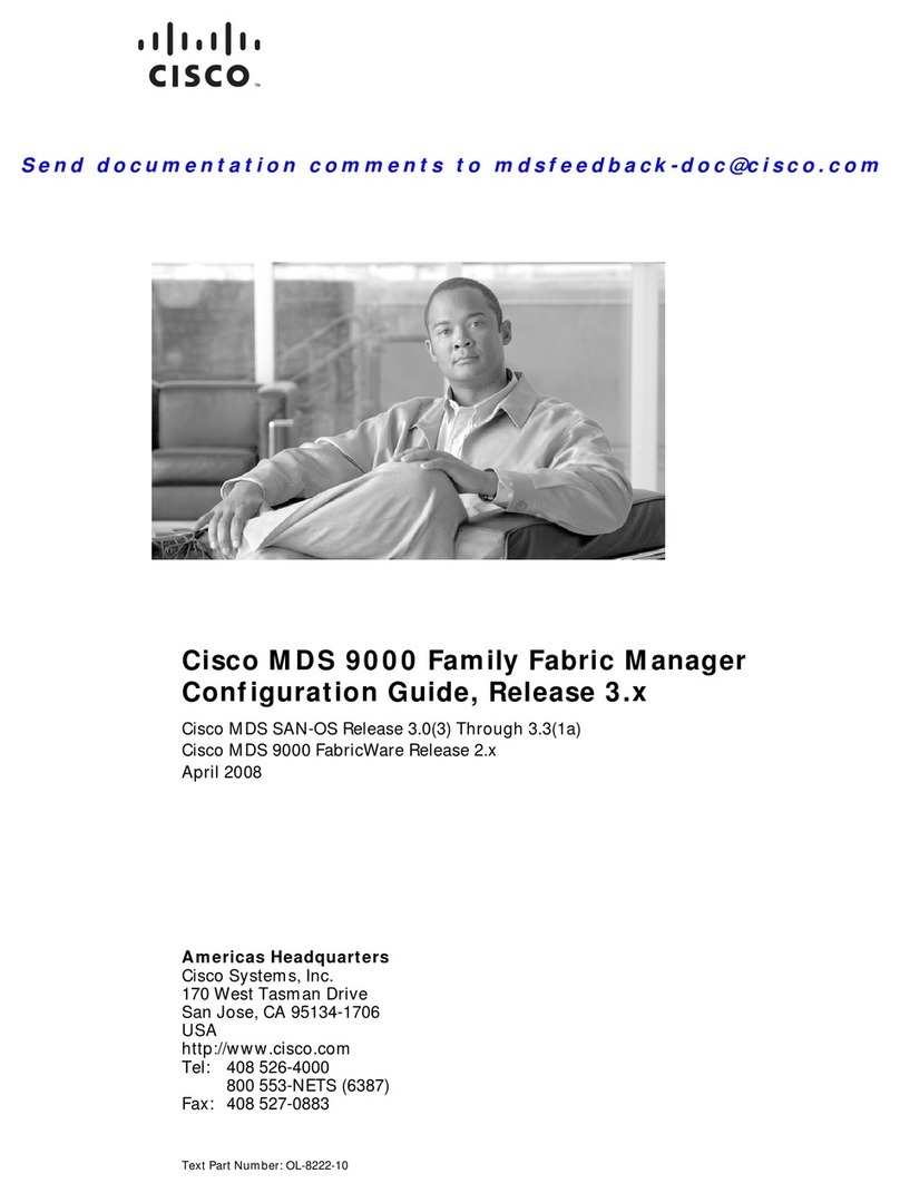 HP Cisco MDS 9216 - Fabric Switch User manual