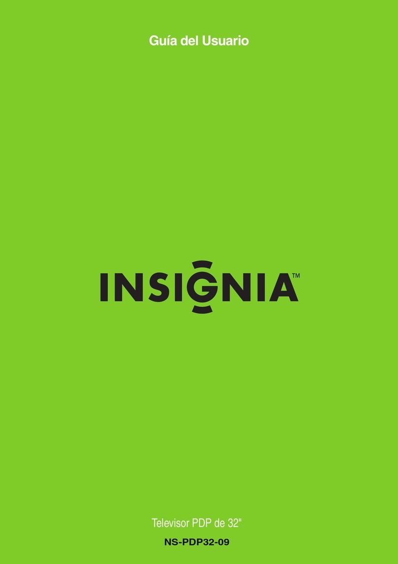 Insignia NS-PDP32-09 Quick start guide