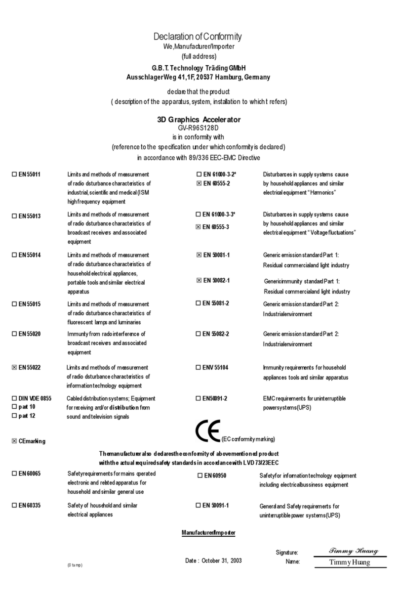 Gigabyte GV-R96S128D user manual