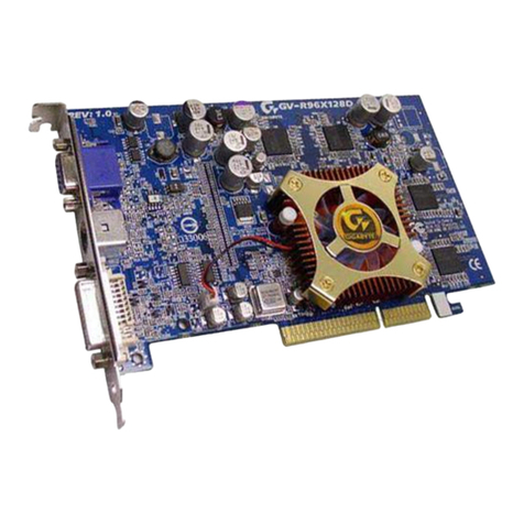 Gigabyte GV-R96X128D Ultra User manual