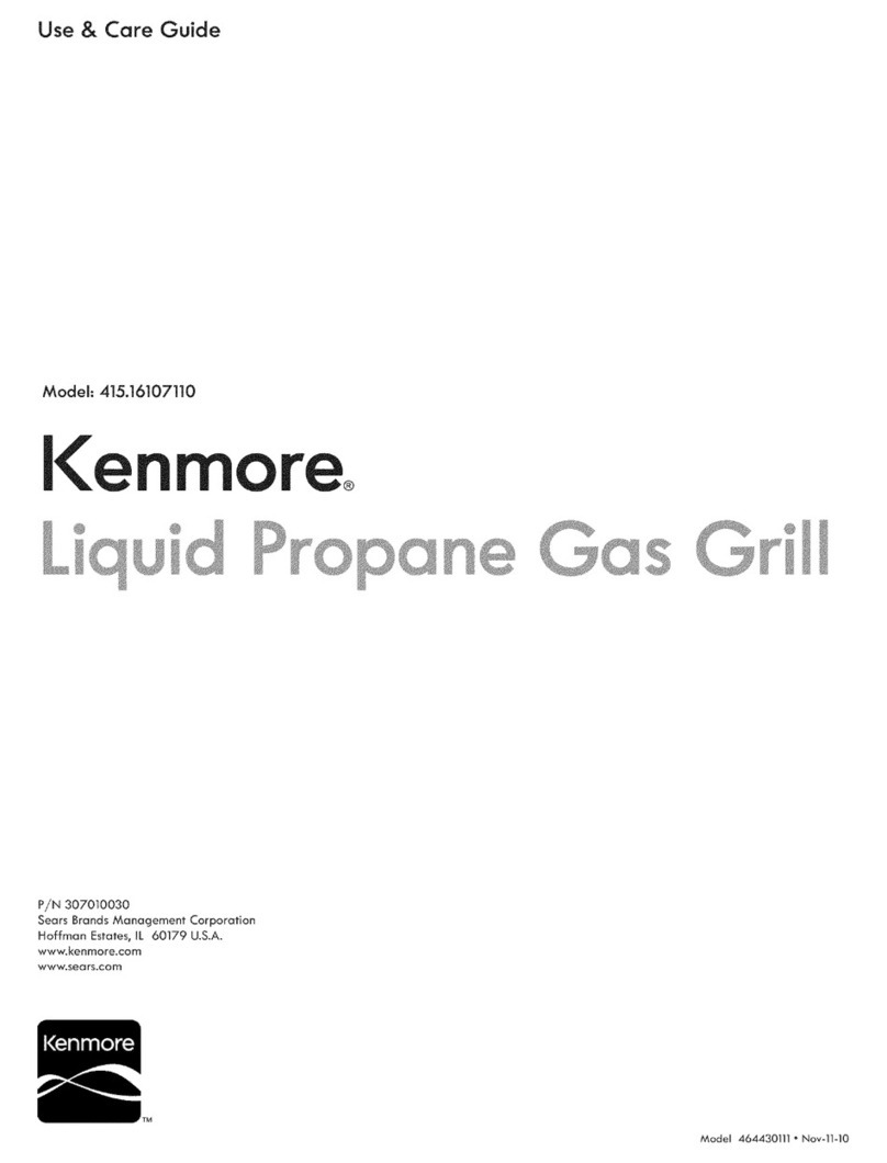 Kenmore 415.16107110 User manual