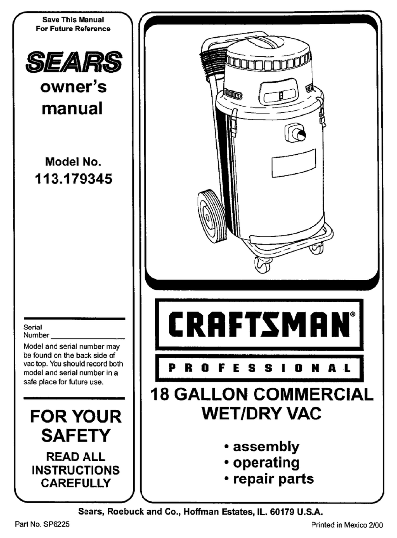 Craftsman 113.179345 owner's manual