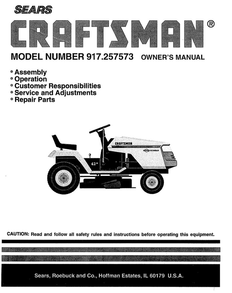 Craftsman 917.257573 owner's manual