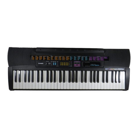 Casio CTK-520L User manual