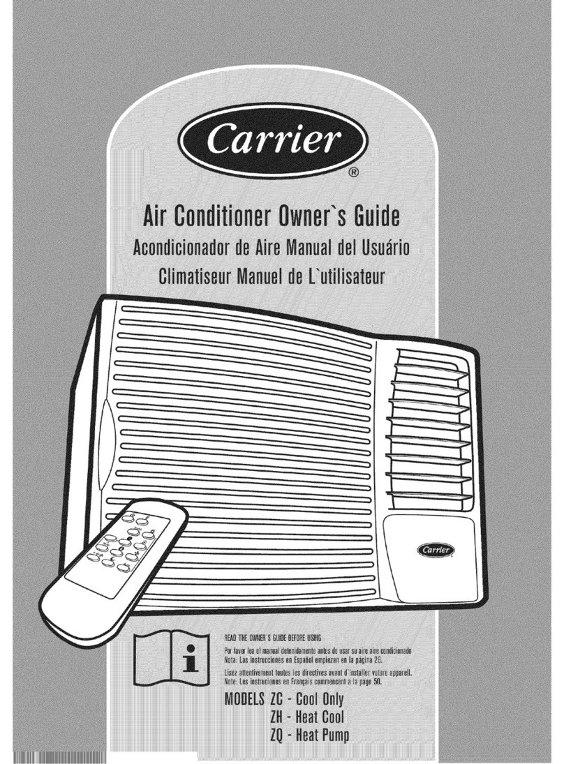Carrier ZH User manual