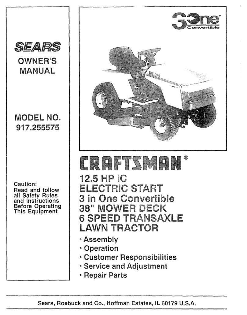 Craftsman 917.255575 User manual