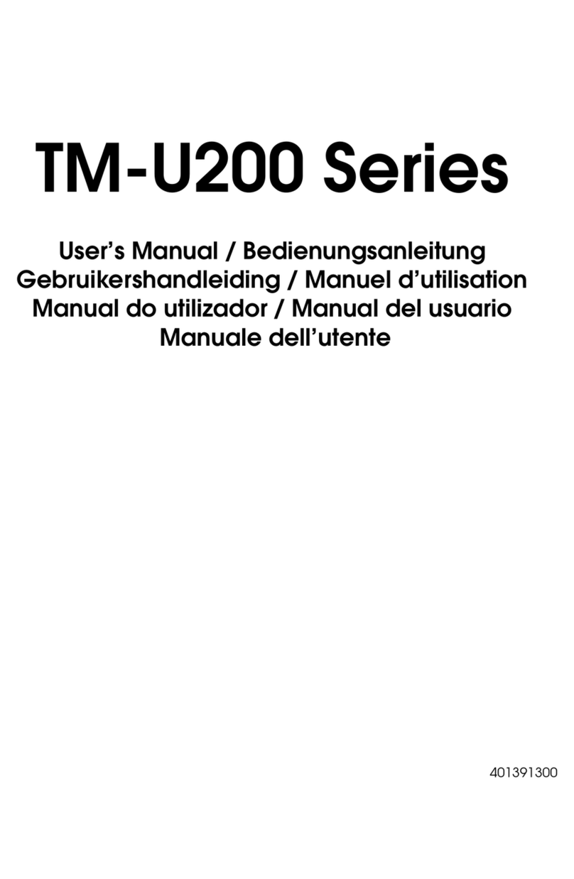 Epson TM-U200 Series User manual
