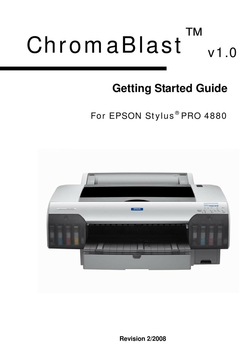 Epson ChromaBlast v1.0 User manual