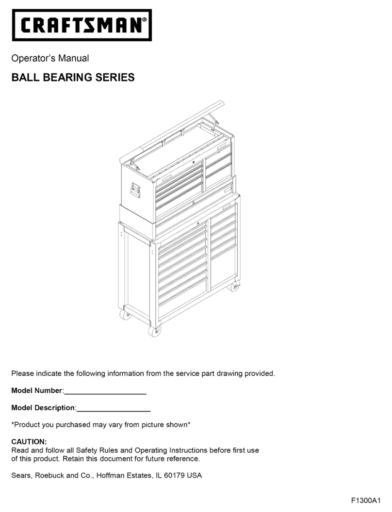 Craftsman BALL BEARING SERIES User manual