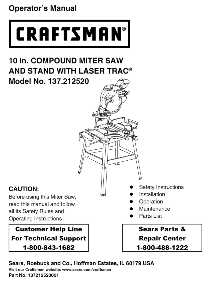 Craftsman 137.212520 User manual