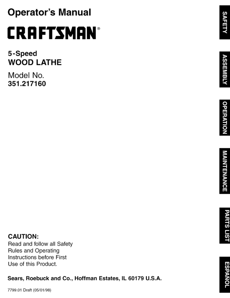 Craftsman 351.217160 User manual