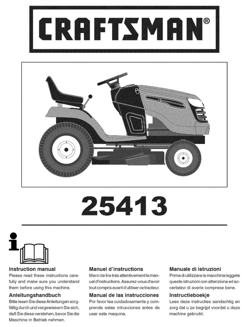 Craftsman 25413 instruction manual