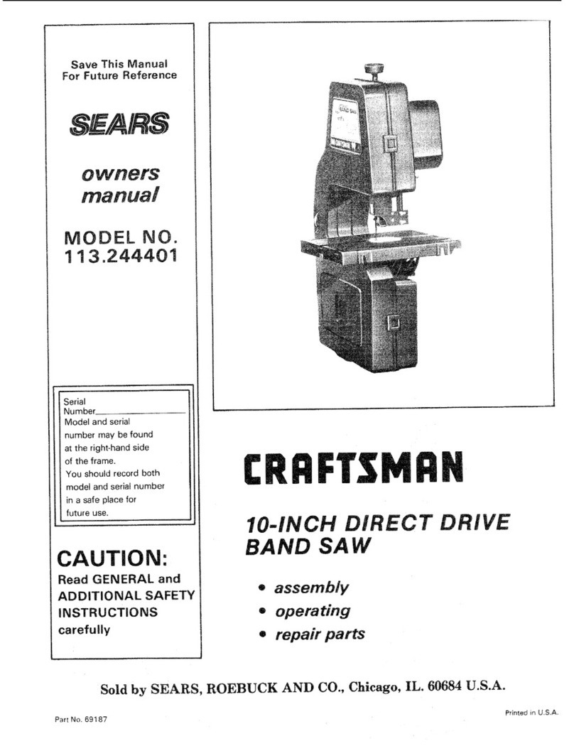 Craftsman 113.244401 owner's manual