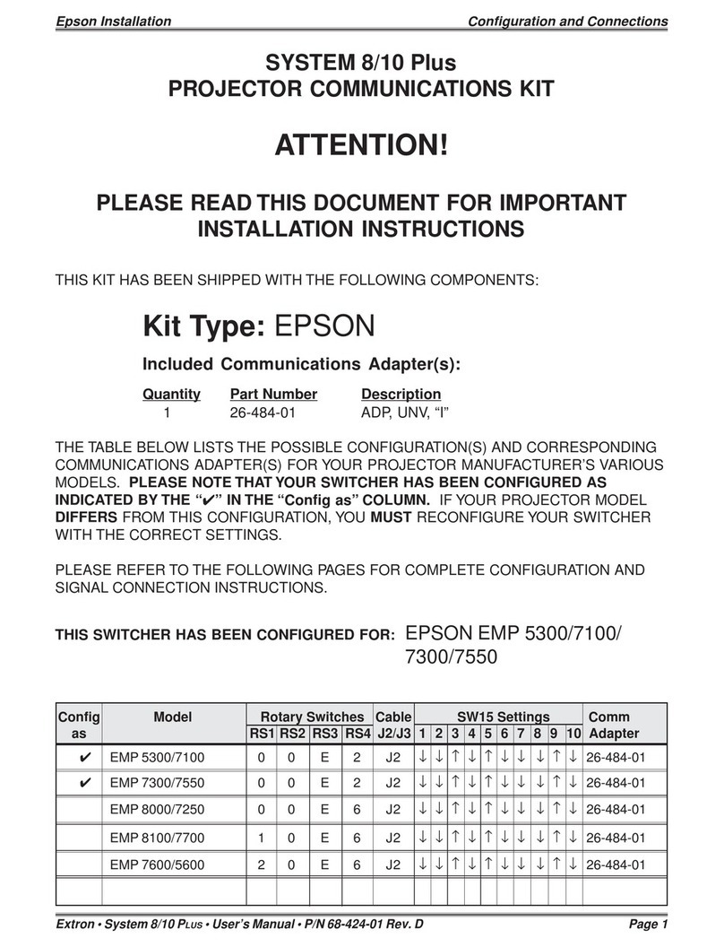 Epson 26-484-01 User manual Epson 26-484-01 User manual