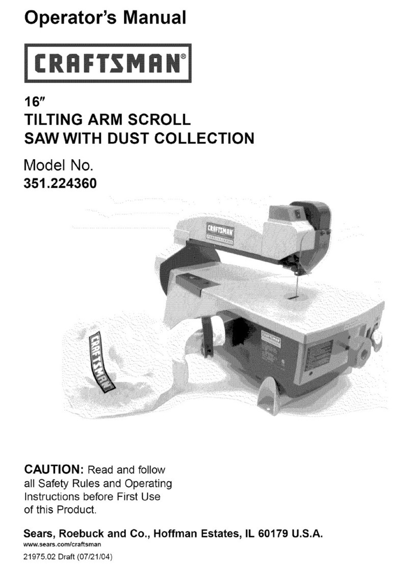 Craftsman 351.224360 User manual