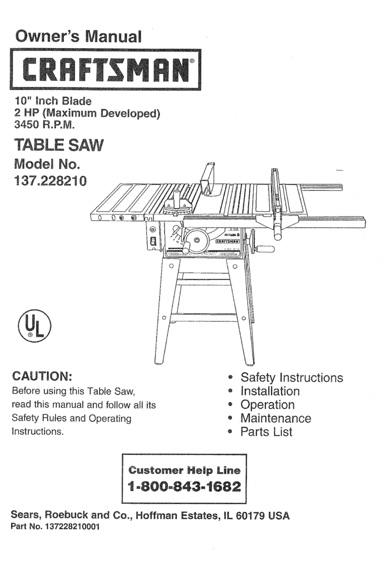 Craftsman 137.228210 owner's manual