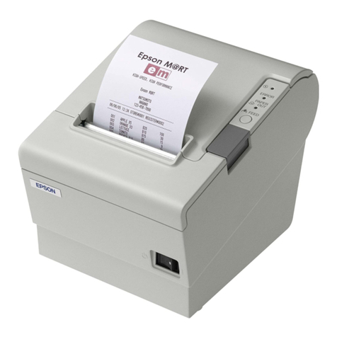 Epson T88IV - TM Two-color Thermal Line Printer User manual