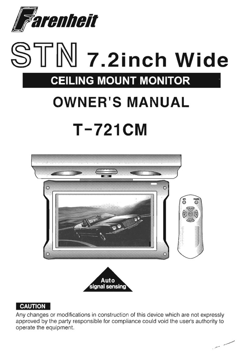Farenheit T-721CM owner's manual