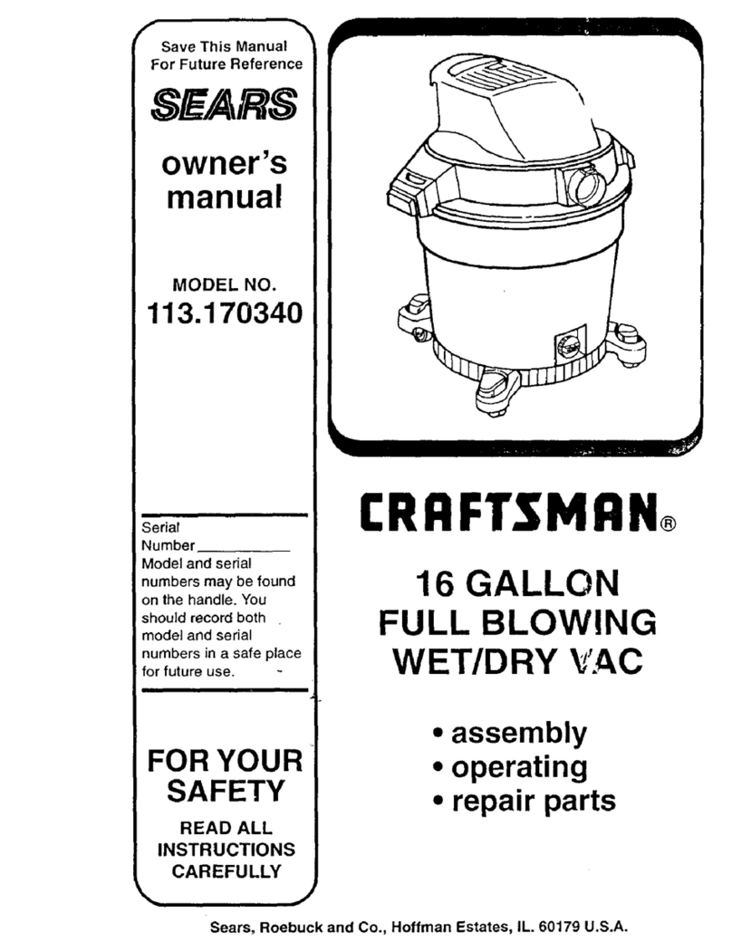 Craftsman 113.170340 User manual