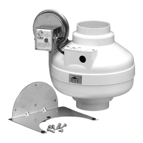 Fantech DBF110 installation instructions