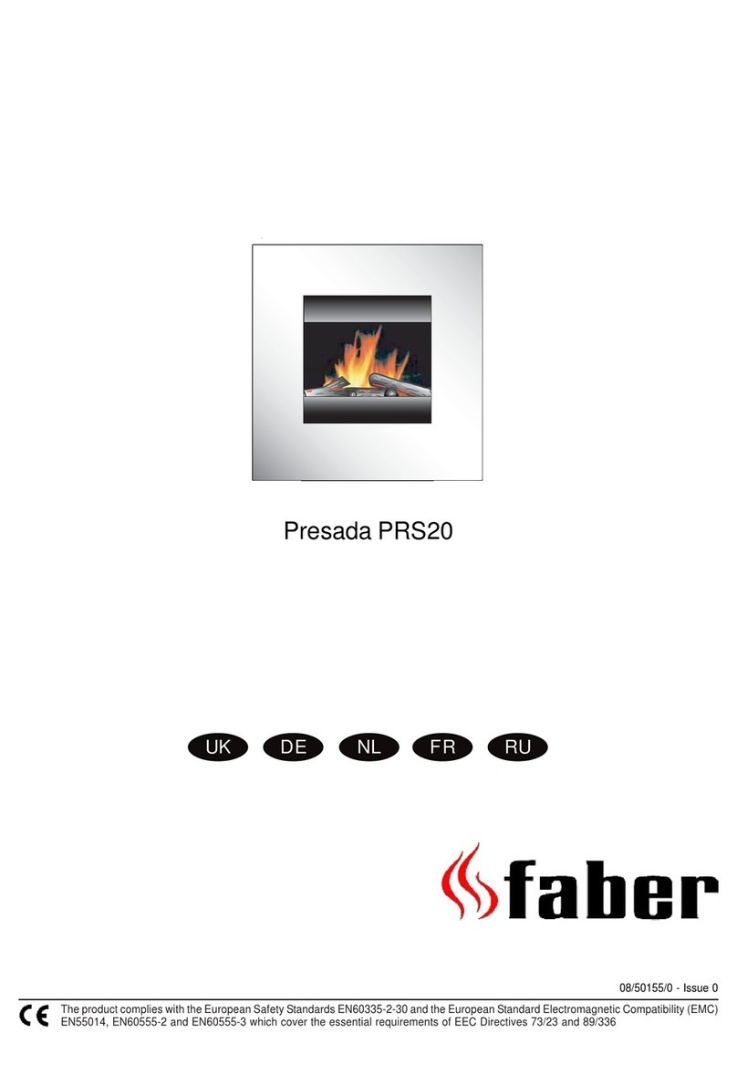Faber Presada PRS20 User manual Faber Presada PRS20 User manual
