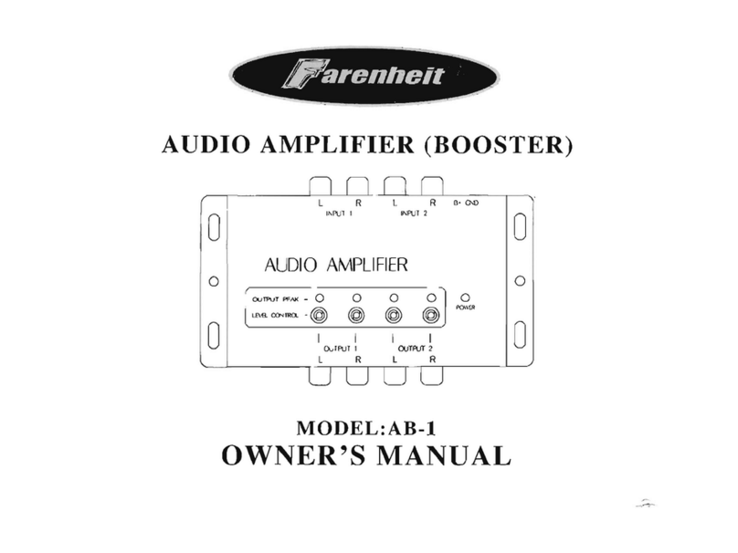 Farenheit AB-1 owner's manual