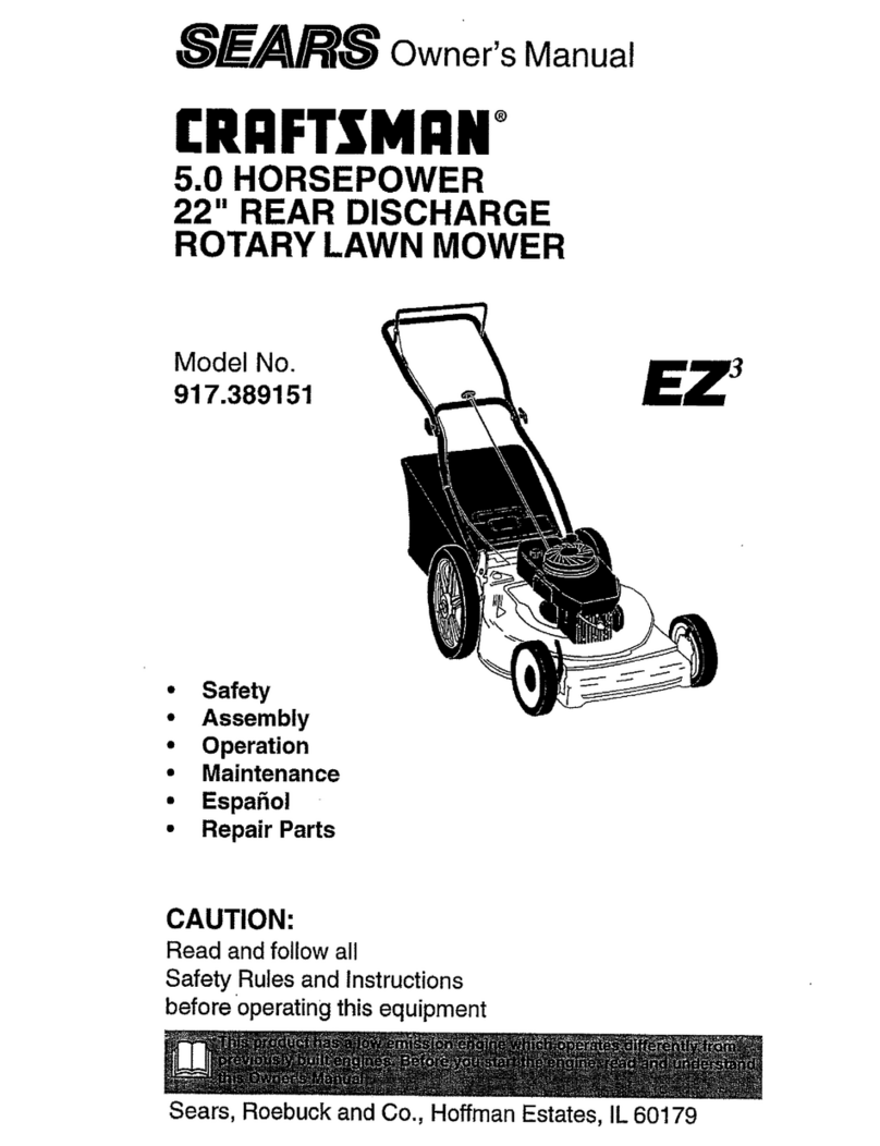 Craftsman 917.389151 User manual