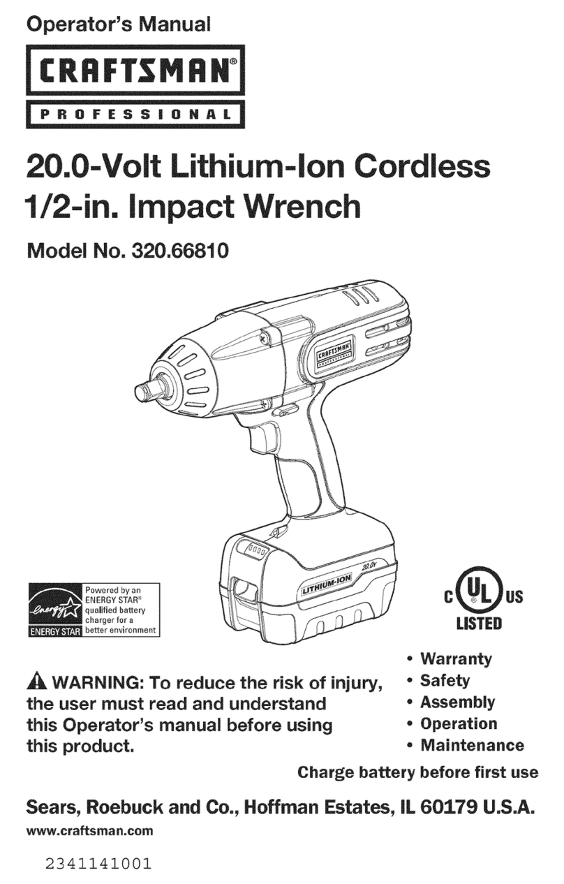 Craftsman 320.66810 User manual