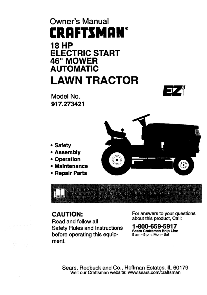 Craftsman 917.273421 owner's manual