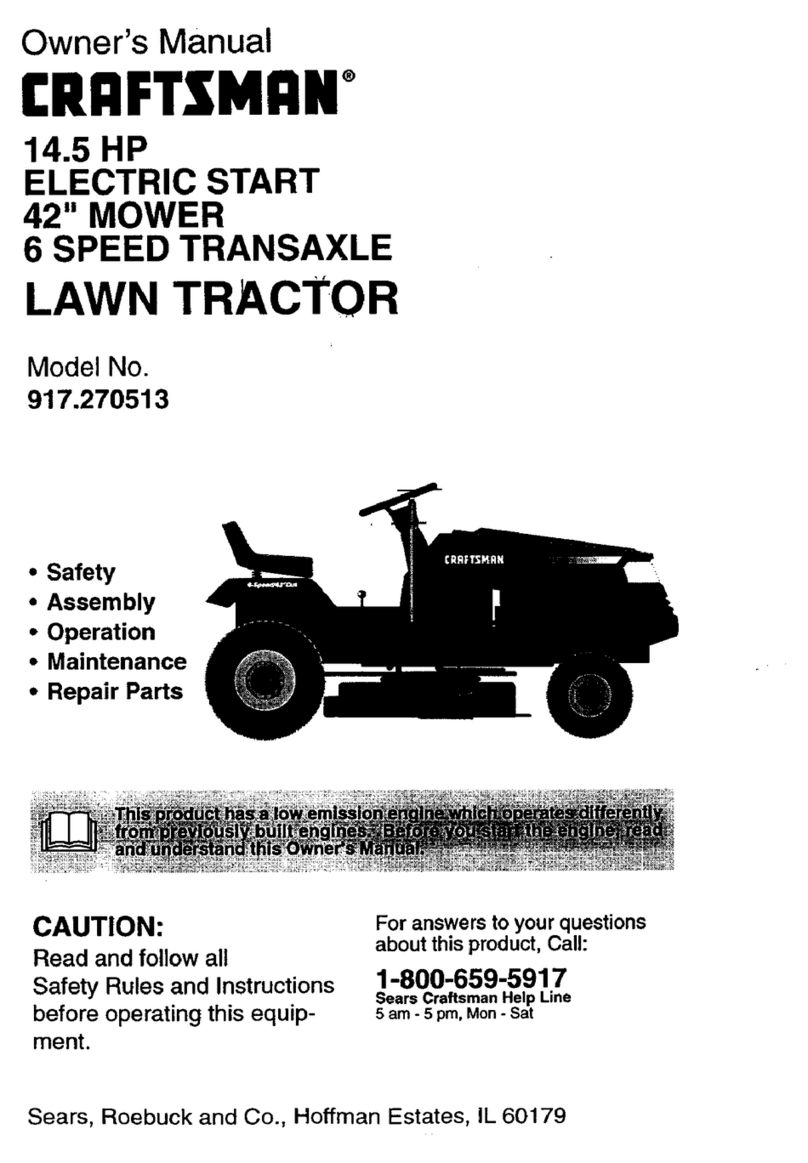 Craftsman 917.270513 User manual