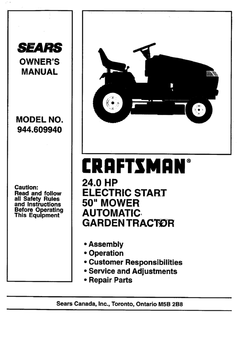 Craftsman 944.609940 User manual