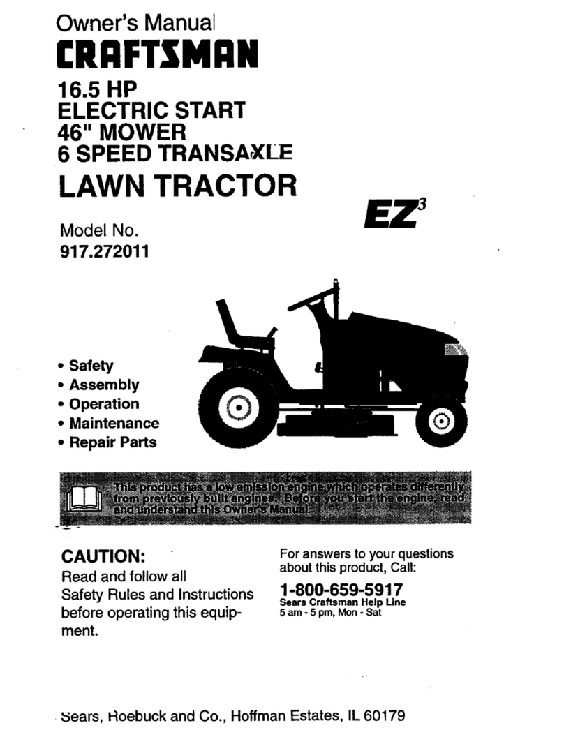 Craftsman 917.272011 User manual