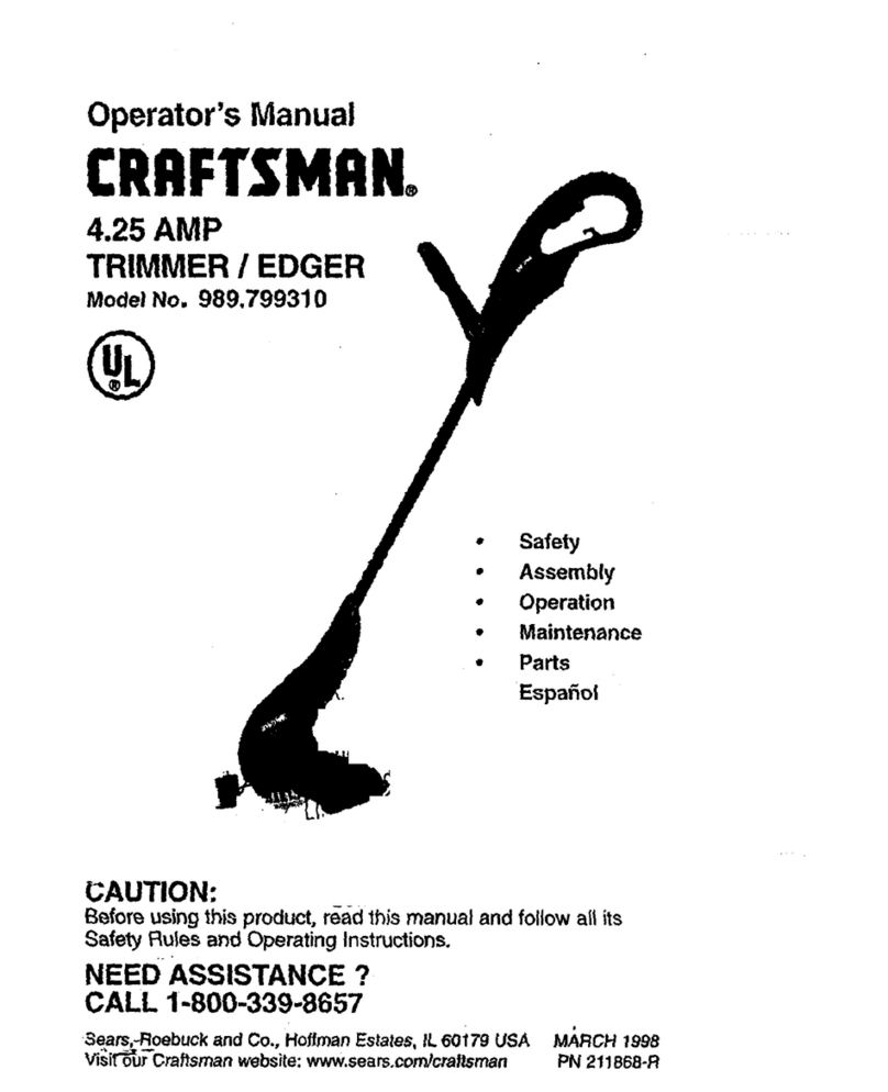 Craftsman 989.799310 User manual