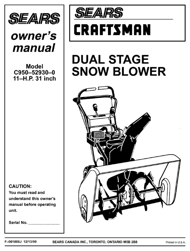 Craftsman C950-52930-0 User manual