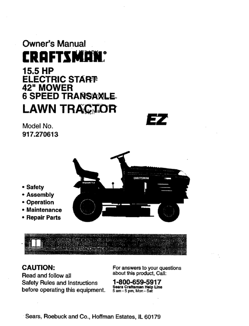 Craftsman 917.270613 owner's manual