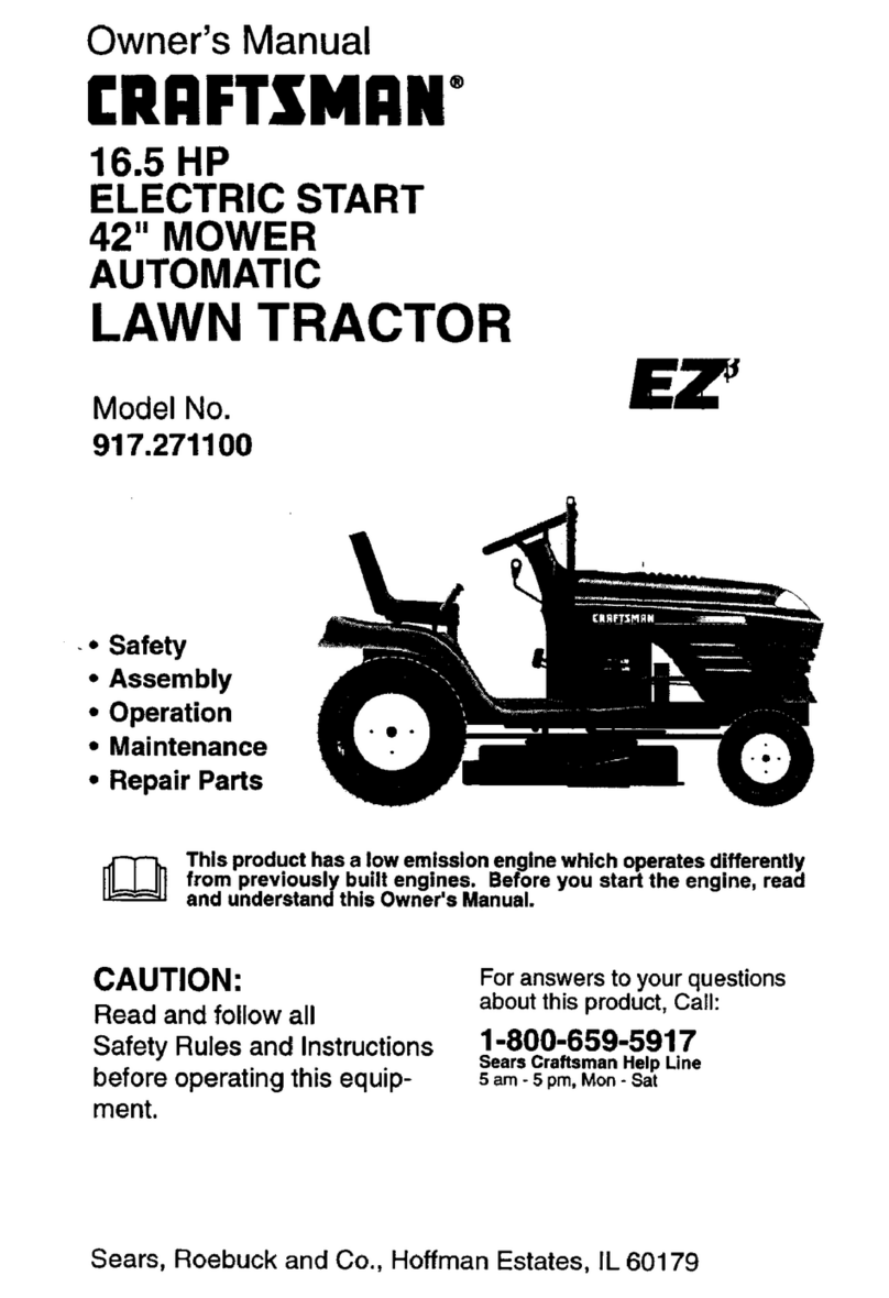 Craftsman 917.271100 User manual