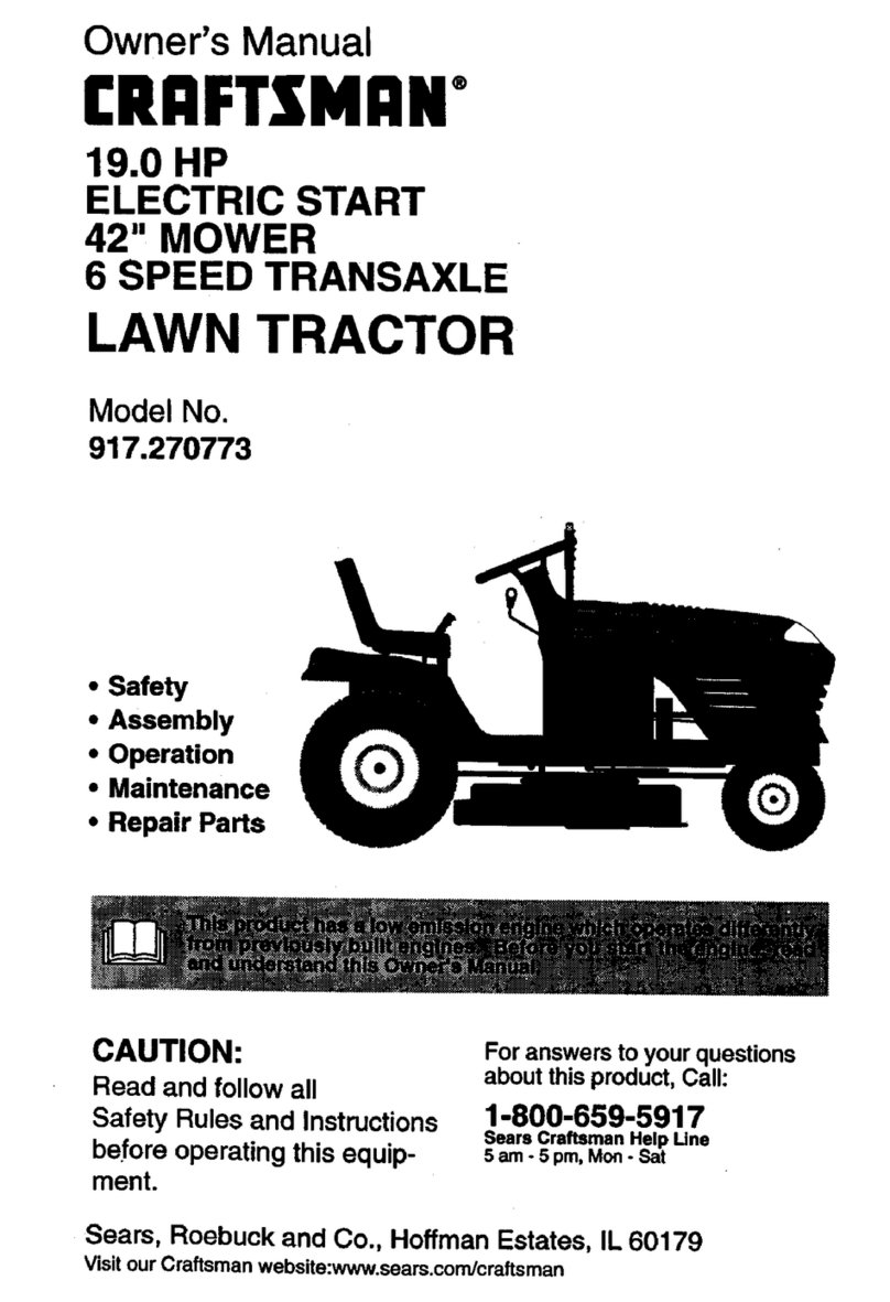Craftsman 917.270773 owner's manual