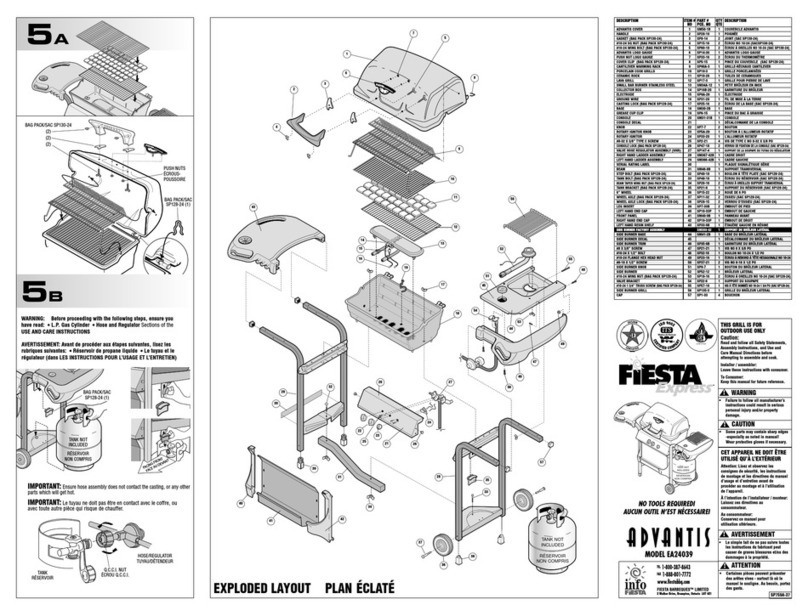 Fiesta ADVANTIS EA24039 Quick reference guide