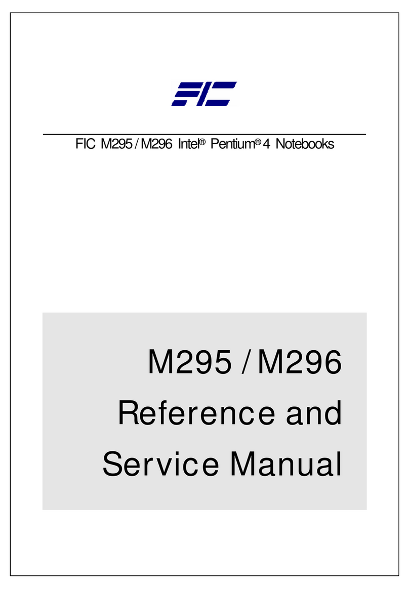 FIC M295 Reference and Reference and service manual