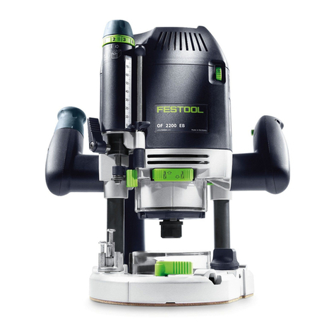 Festool OF 2200 EB Owner's manual