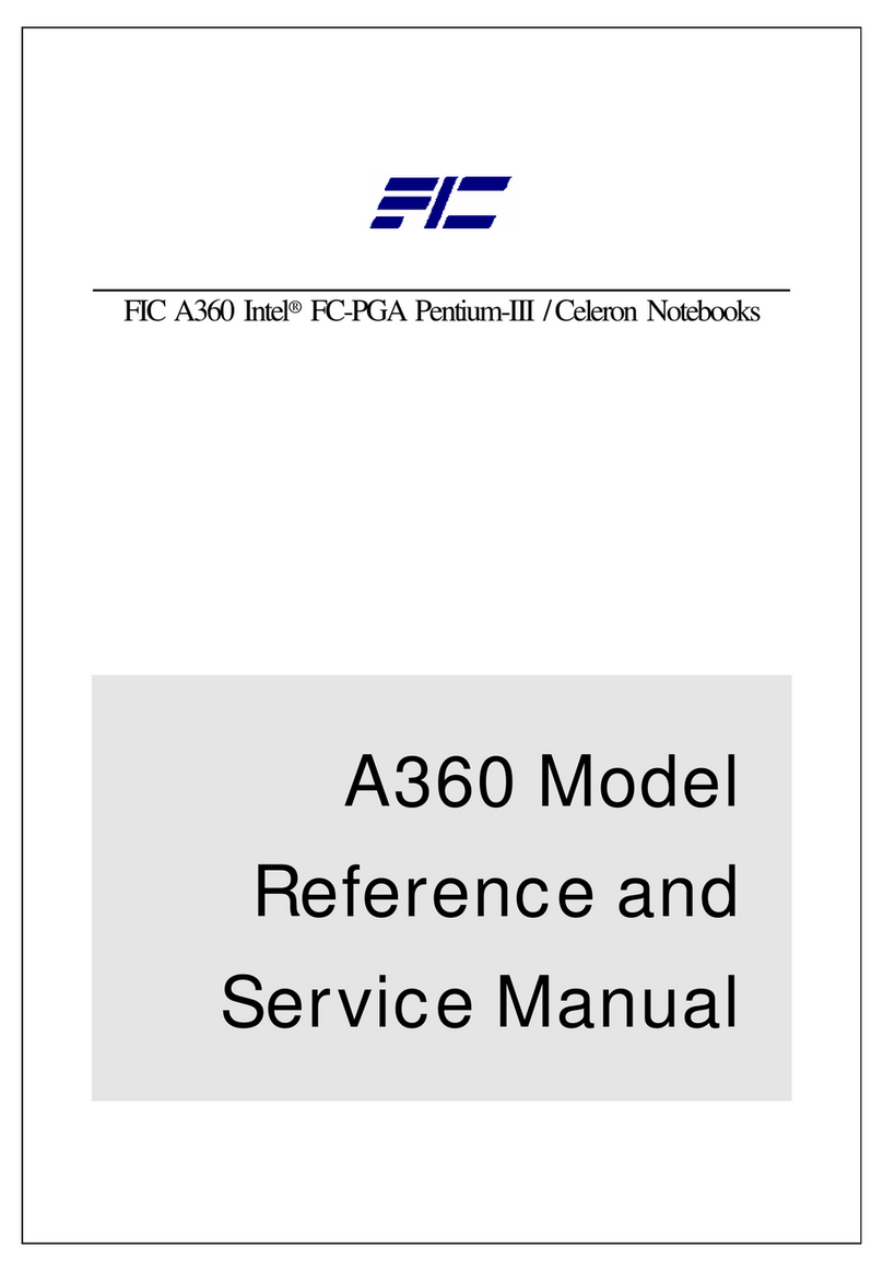 FIC A360 Reference and Reference and service manual