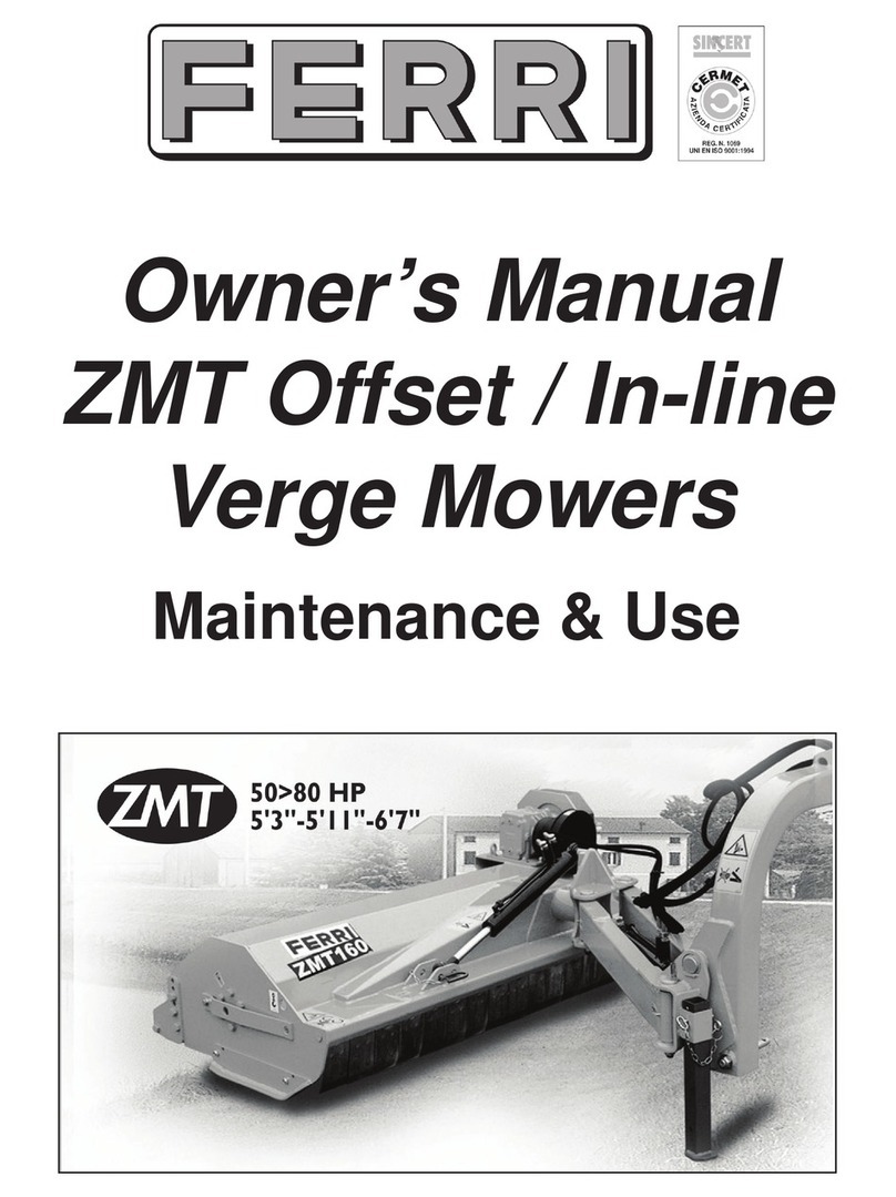 Ferris ZMT Offset Maintenance & use