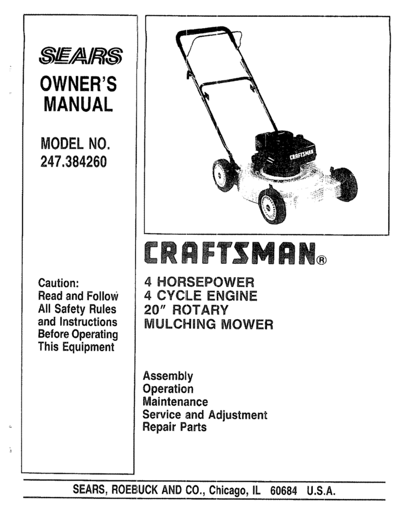 Craftsman 247.384260 owner's manual