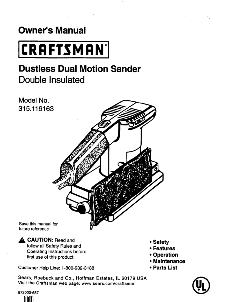 Craftsman 315.116163 User manual