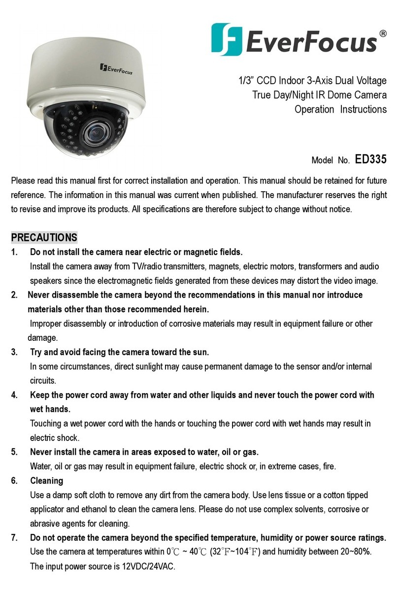 EverFocus ED335 operation instruction
