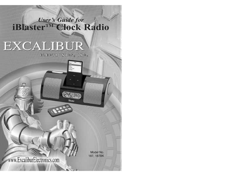Excalibur iBlaster 187 User manual