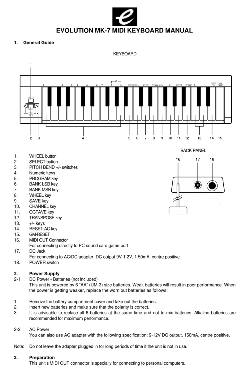 Evolution Technologies MK-7 manual