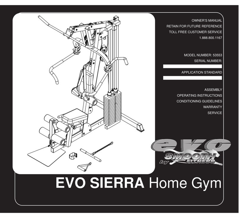 Evo SIERRA 53553 owner's manual