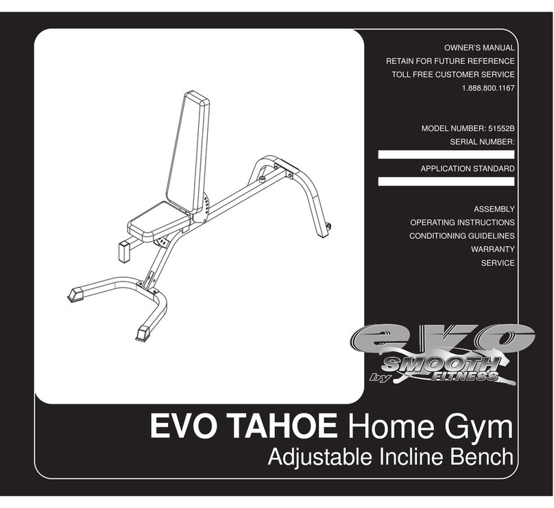 Evo TAHOE 51552B owner's manual
