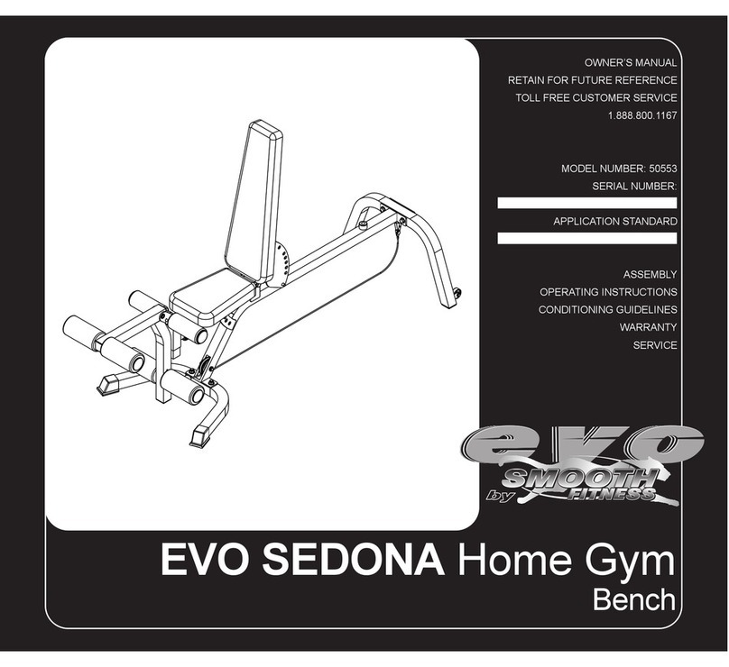 Evo SEDONA 50553 owner's manual